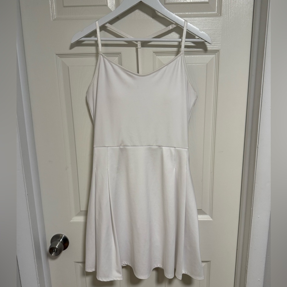 Tommy Bahama White Dress with shorts underneath